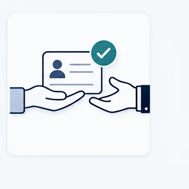 Human review handoff icon