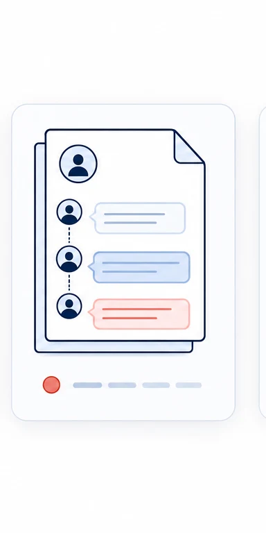 Customer follow-up status visual