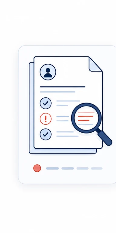 Risk review callout visual